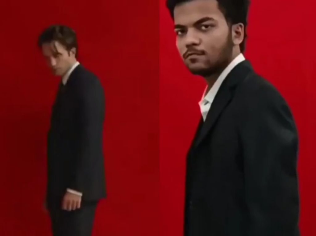 Indian Guy Posing as Robert Pattinson Meme Template - Video Meme